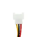Ventilador Melco Technorex MMF-08D24ES CA1639H01 24V DC 0.16A 80mm x 80mm x 25mm Conector Blanco 3 Cables