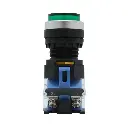 Interruptor Botón Pulsador Push Button Arranque Industrial YJ139-LA38 1NO+1NC Verde
