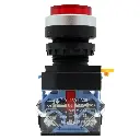 Interruptor Botón Push Button Arranque Industrial YJ139-LA38 Rojo