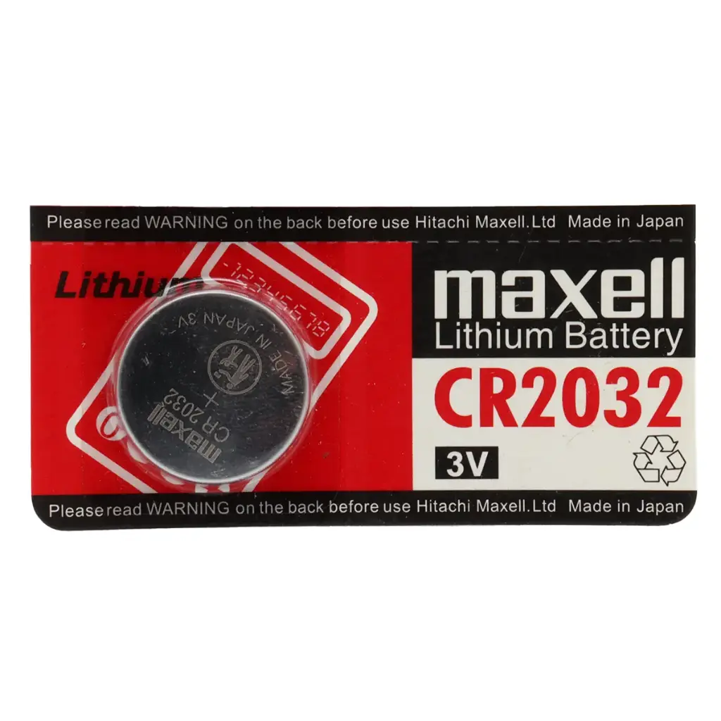 5x Blister Pila Batería Maxell 2032 Mod CR2032 3V 225mAh Tipo Botón