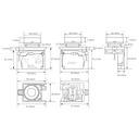 Interruptor Botón Push Button Telemecanique XB4BA42 ZBE-102 Ø22 NC Rojo Retorno Resorte Nivelado