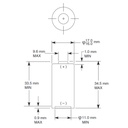 Pila Batería Panasonic CR123A 3V De Litio