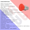 Cabeza Botón Emergencia Push Button Schneider Electric ZB4BS844 40mm Giro Restablecimiento