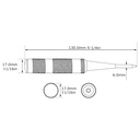 Punzón Centrador Automático Starrett 18C 5-1/4" x 11/16" Ajustable