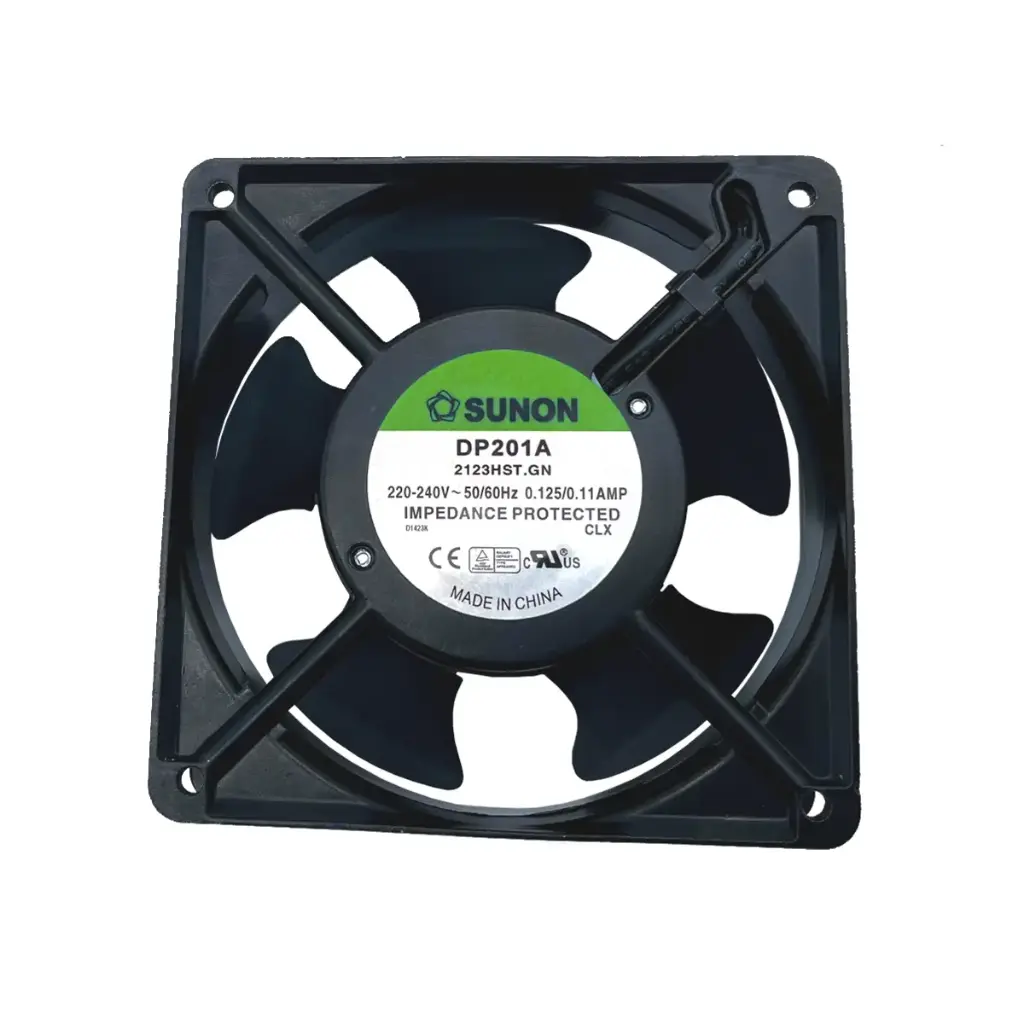 Ventilador SUNON DP201A 2123HST.GN 220-240V 0.125/0.11A 120mm x 120mm x 38mm con dos pines