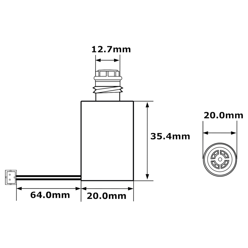 Solenoide Fluxómetro Electrónico SLOAN 2XU20 EBV-136-A