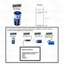 Pila Batería EEMB ER26500 26500 3.6V 9000mAh Tipo C LS26500 TL2200