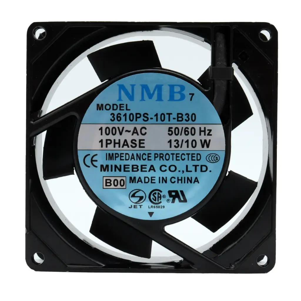 Ventilador NMB 3610PS-10T-B30 100V AC 50Hz/60Hz 13W/10W