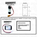 Pila Batería ENERGY+ CR17450E-RL Mod:A98L-0031-0012 3.0V 2400mAh Conector Marrón