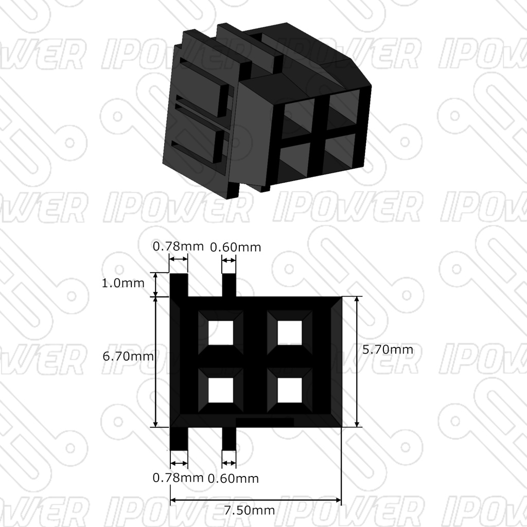 Pila Batería Fanuc A98L-0031-0028 (A02B-0323-K102) 3V 1750mAh Carcasa Negra