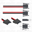 Pila Batería Allen Bradley Bulletin 1769-BA 14250 CR14250SE-R 3V 850mAh Conector Negro W LOGIX5000