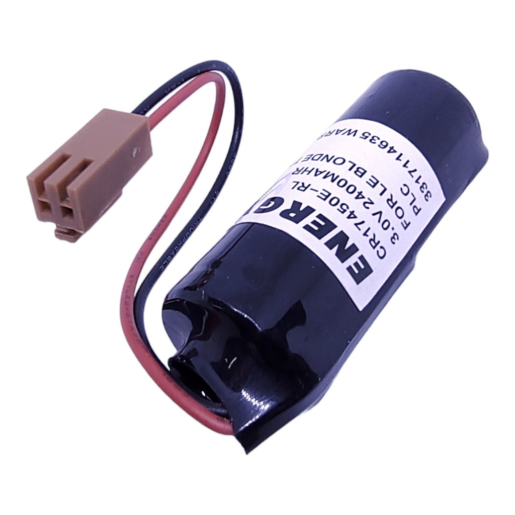 Pila Batería ENERGY+ CR17450E-RL Mod:A98L-0031-0012 3.0V 2400mAh Conector Marrón