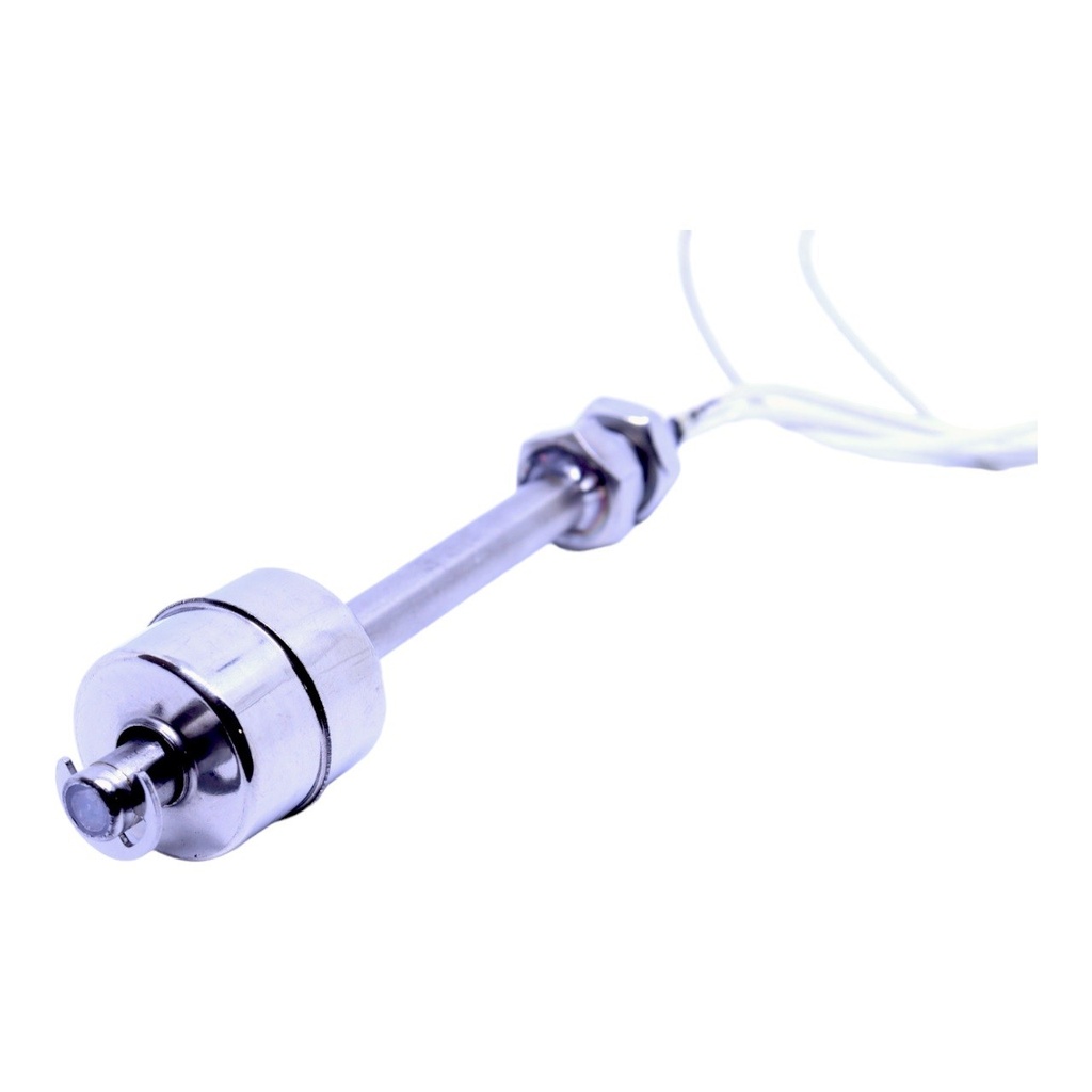 Sensor Flotador Metalico Switch 10cm Controlador De Nivel De Agua Acero Inoxidable