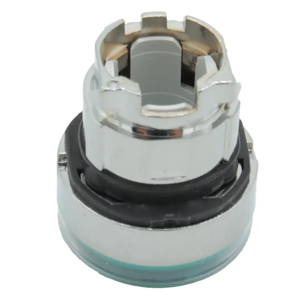 Cabeza de Pulsador Iluminado ZB4BW33 Ø22 Verde