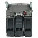 Bloque Luz Cuerpo/Collar ZB4BW065 Para Bombilla BA9s 250V 1 NO + 1 NC Fijación Metal Azul