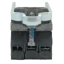 Bloque Luz Cuerpo/Collar ZB4BW065 Para Bombilla BA9s 250V 1 NO + 1 NC Fijación Metal Azul