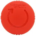 Cabeza Botón Emergencia Push Button Harmony ZB4BS844 40mm Giro Restablecimiento