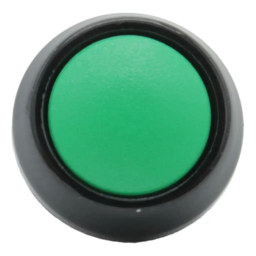 Interruptor Botón Push Button Switch 125V 400mA NO Verde