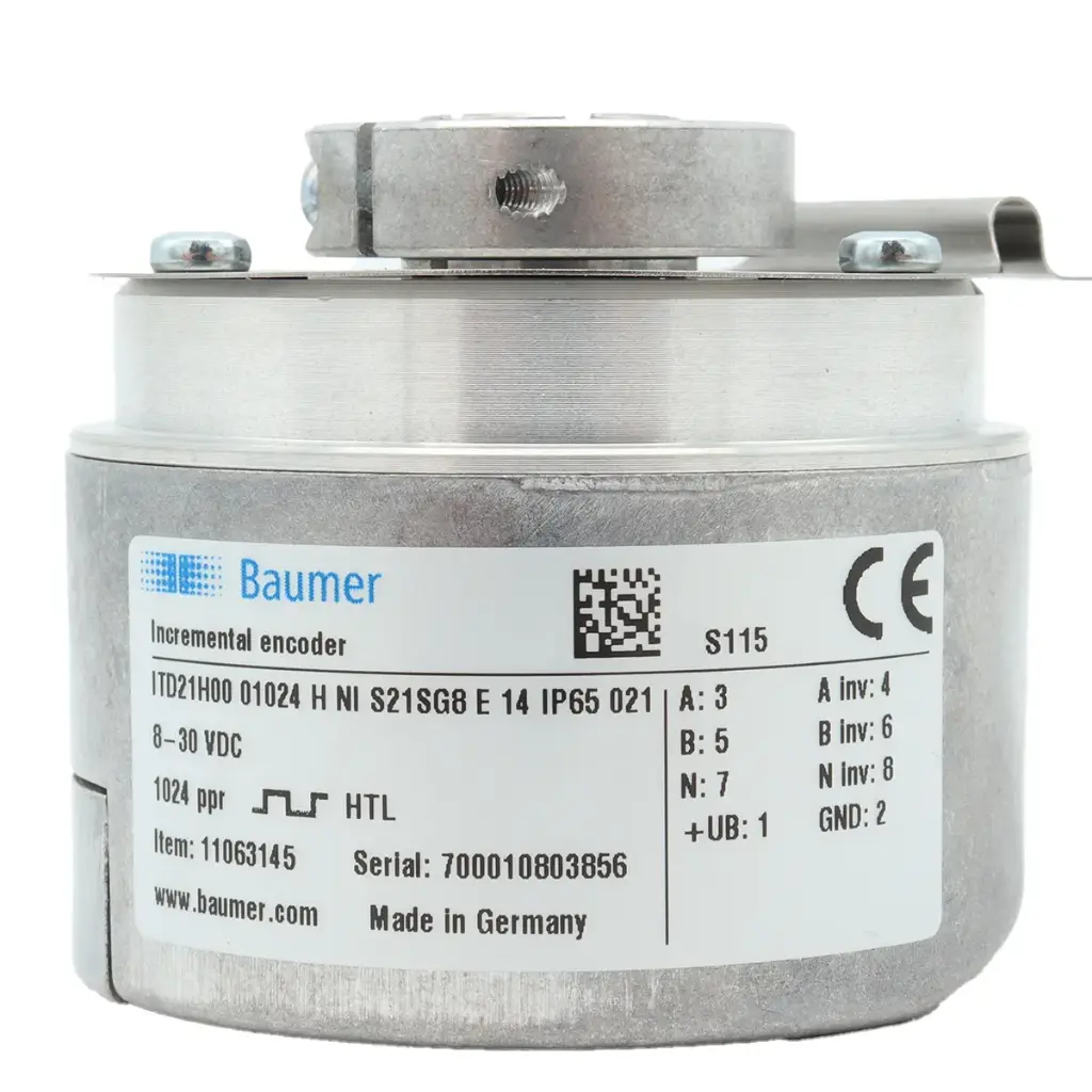 Encoder Incremental Baumer ITD21H00 01024 H NI S21SG8 E 14 IP65 021