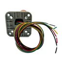 Torre Indicadora Industrial HY-3W-J-Z Semáforo 3 Colores 110-220V AC Maquinaria Con Buzzer