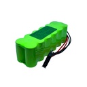 Pila Batería Recargable Sanyo Cadnica Mod: 12N-1600SCB 14.4v 1600mAh Conector Negro
