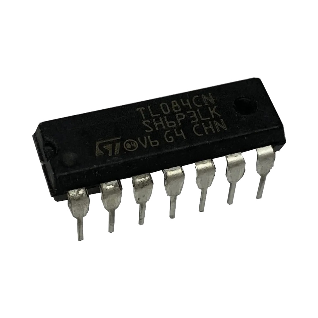 Circuitos Integrados Amplificador Operacional Cuádruple TL084CN TL084 084