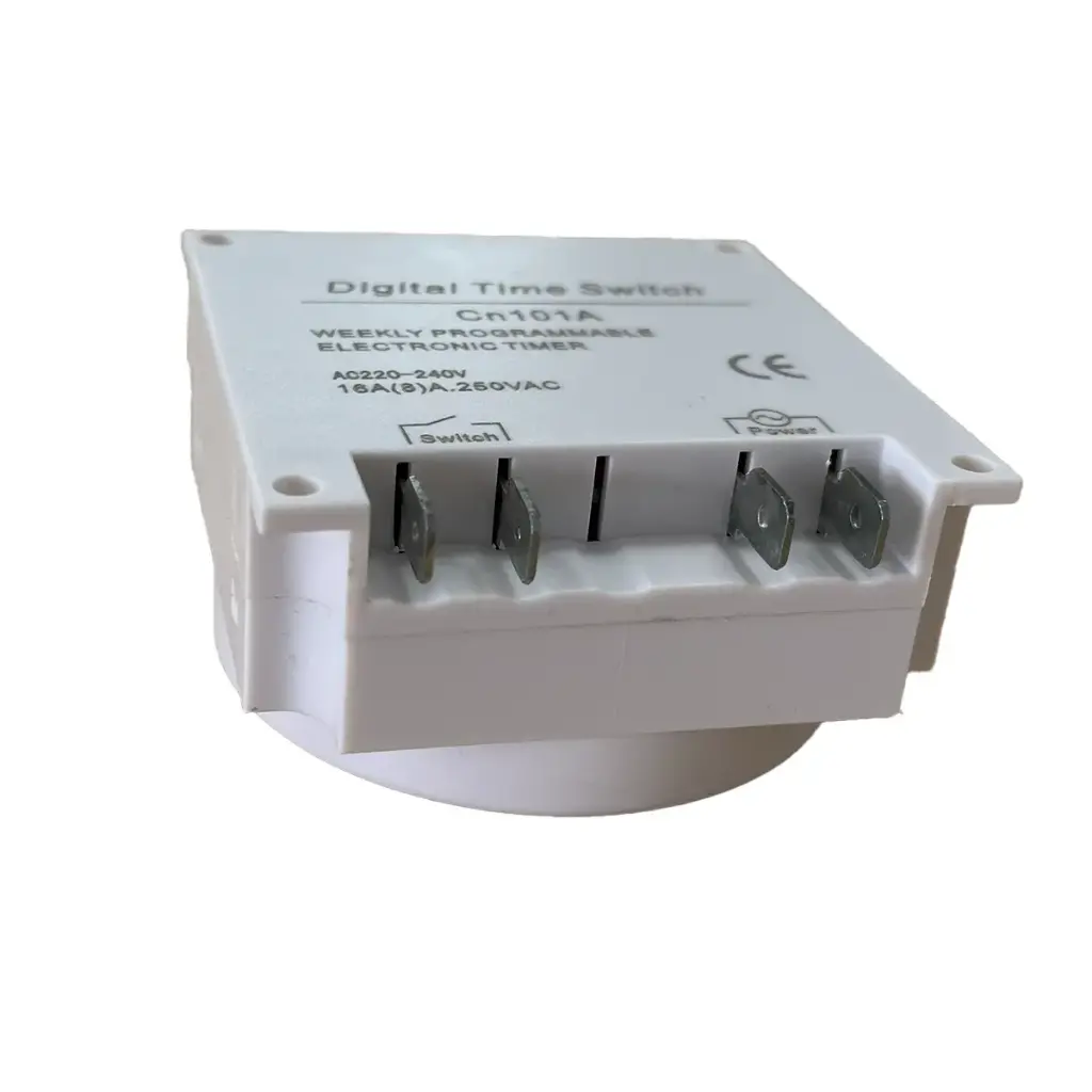 Timer Relay CN101A Temporizador Digital Acuario Incubadora (BLANCO) 220V
