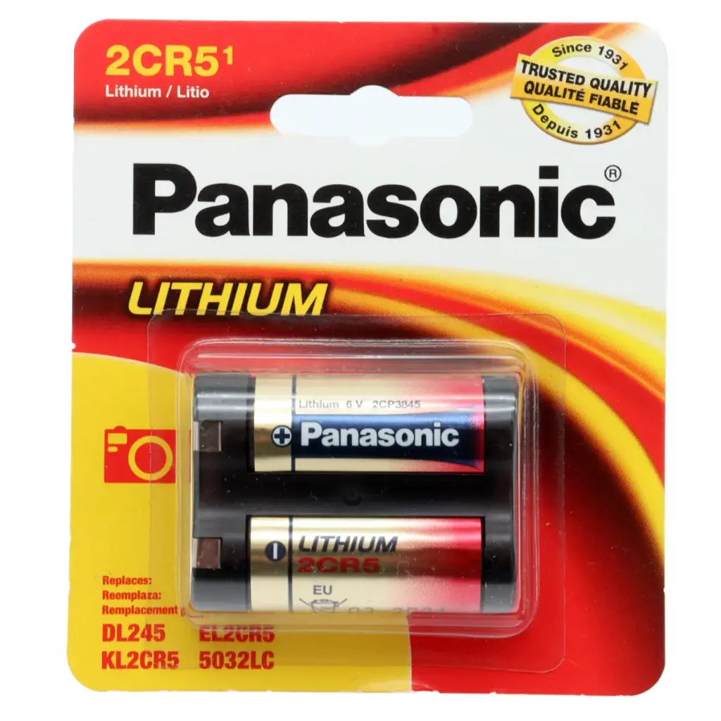 Pila Batería Panasonic 2CR5 2CR-5MPA/1B 6V DL245 EL2CR5 KL2CR5 5032LC