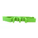 Arnes Clema Riel Din para Arduino Modelo DRG-02 Soporte de Nylon Para PCB 32mm