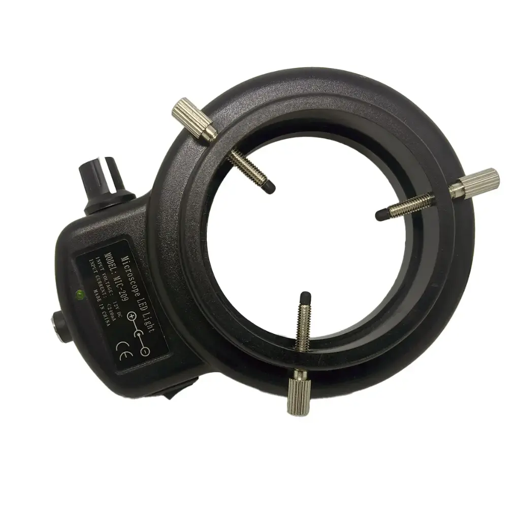 Aro, Anillo Led Microscópico MIC-209 12v Color Negro