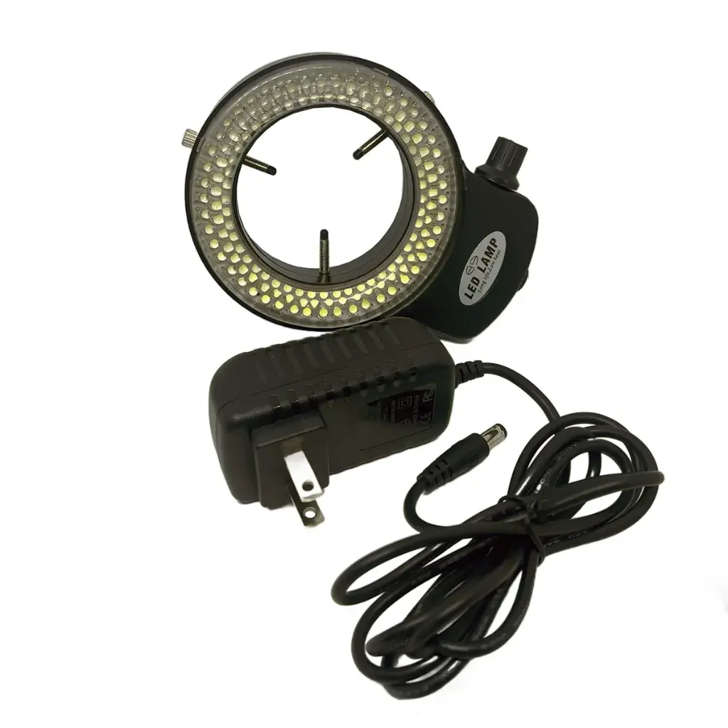 Aro, Anillo Led Microscópico MIC-209 12v Color Negro
