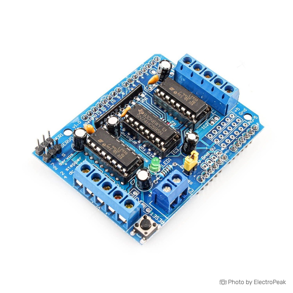 Motor Shield L293D L293 Puente H Driver Arduino PIC