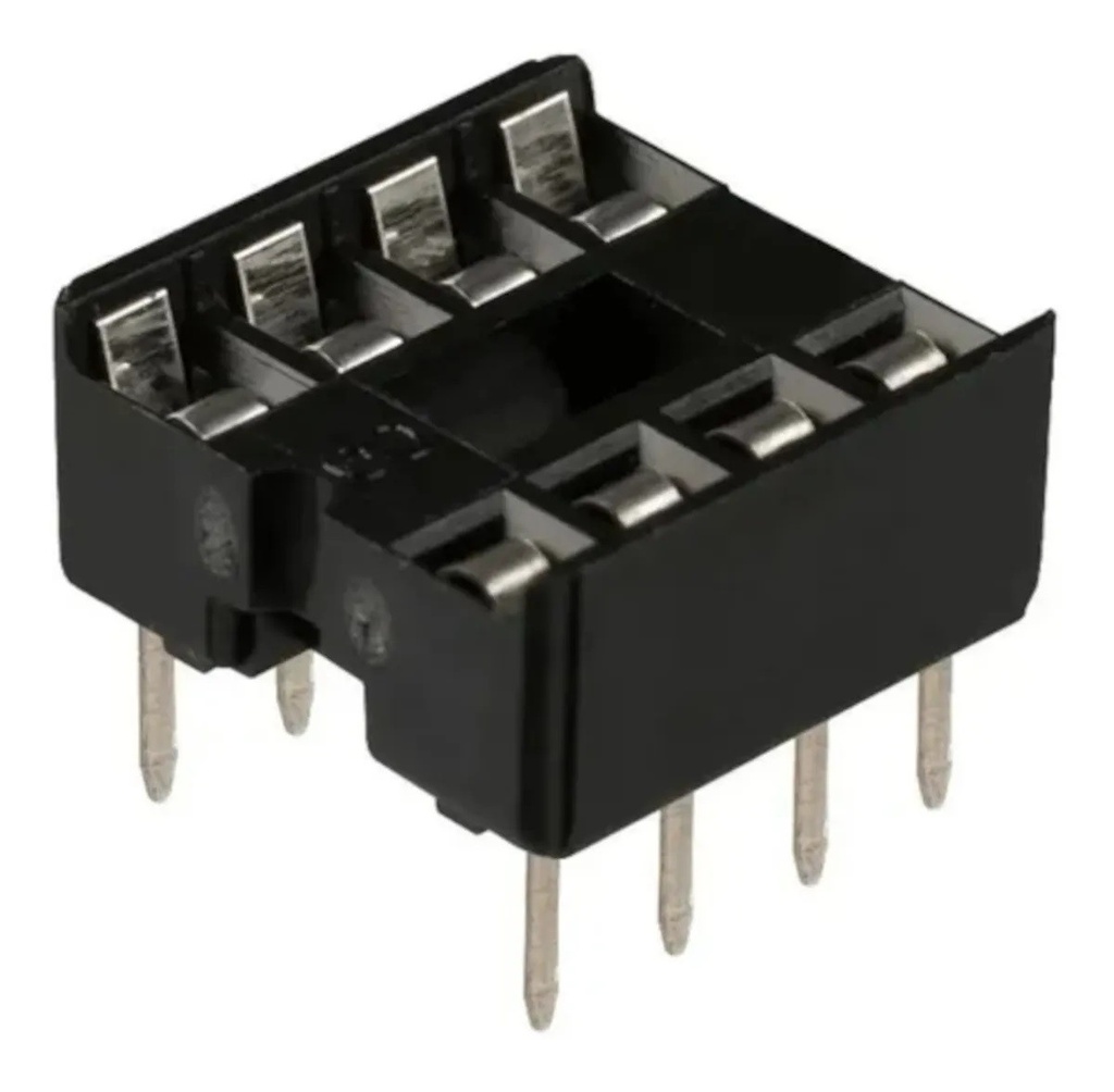 Base Zócalo Para CI De 8 Pines