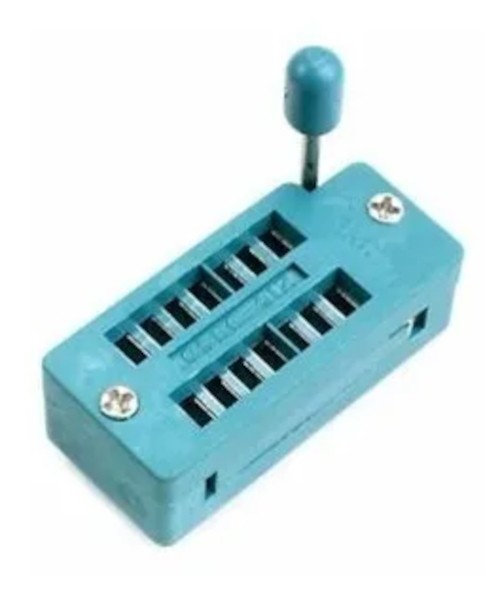 Base Zócalo Socket ZIF 14 Pines
