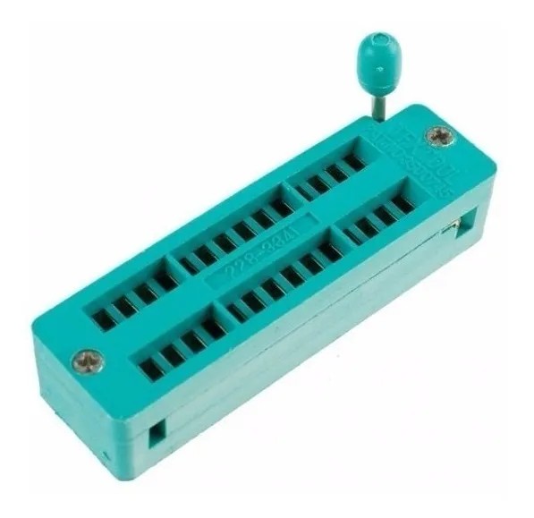 Base Zócalo Socket ZIF 28 Pines