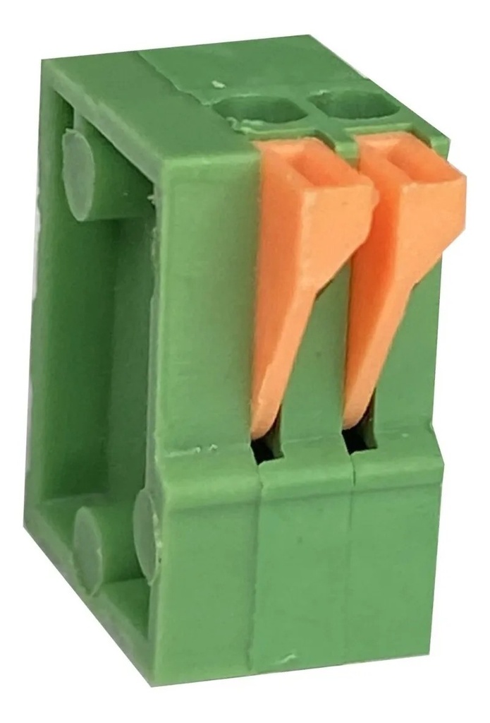 Bornera Clema Para Circuito Impreso Dos Terminales De Presión