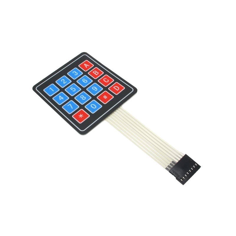 Teclado Matricial 4x4 De Membrana Arduino PIC