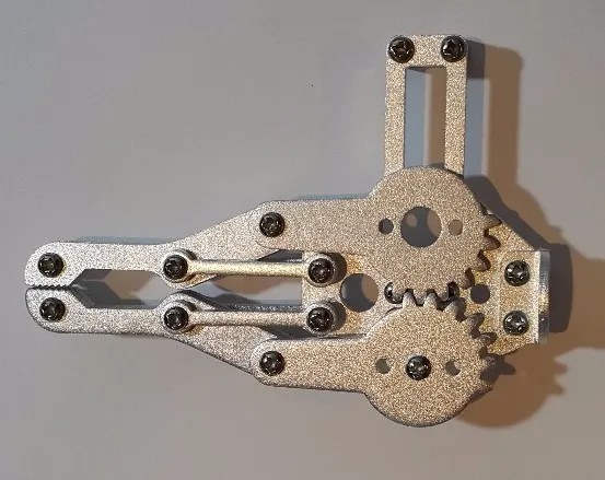 Pinza Robótica De Aluminio Para Servomotor MG995 Metálica Gripper Garra Brazo