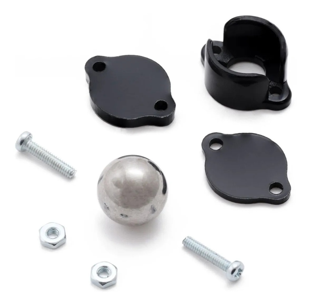 Llanta Rueda Loca Metálica 1/2 Pololu Pelota Robótica Arduino"