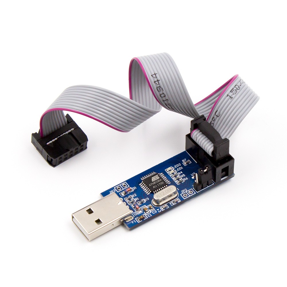 Programador USBASP USBISP Para Microcontrolador ATMEL AVR ATMEGA Arduino
