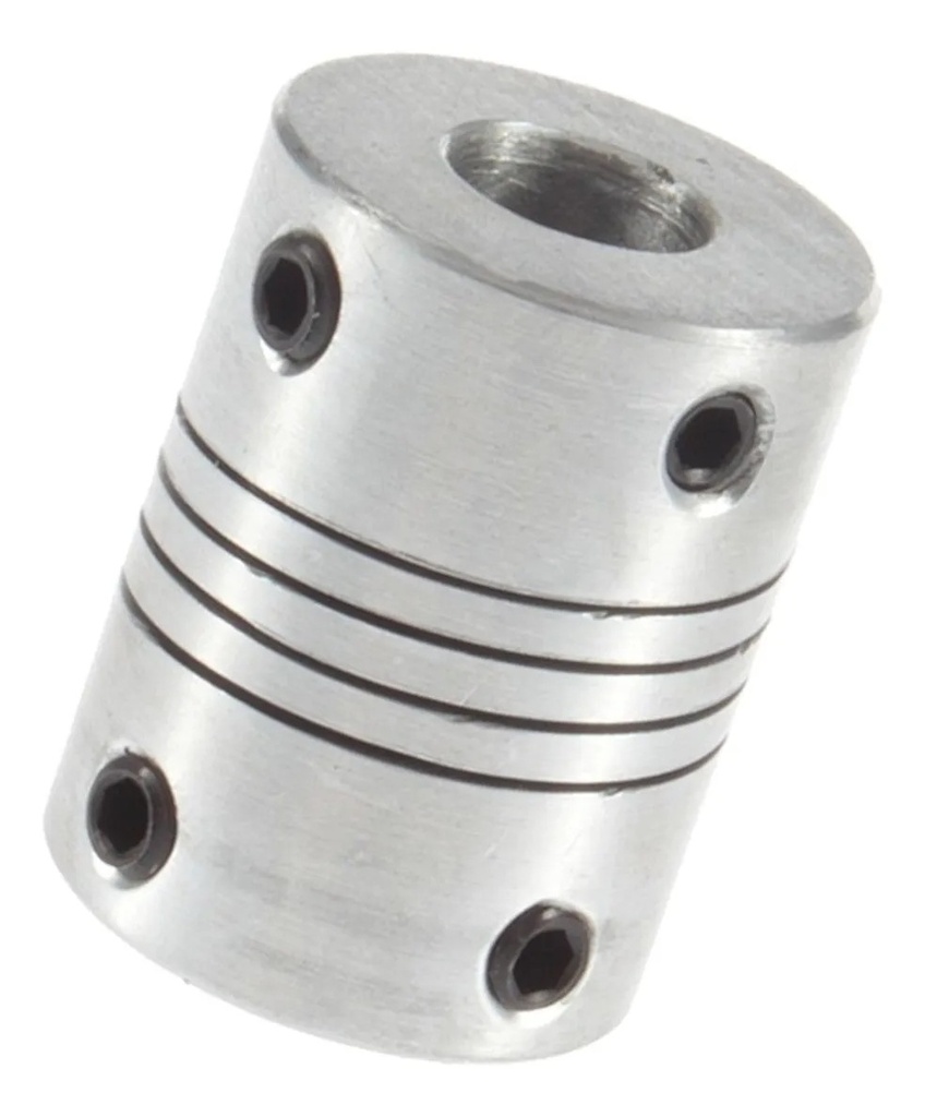 Acoplador Cople Acople Acoplamiento Flexible 5x8x25mm CNC Impresora 3D Prusa