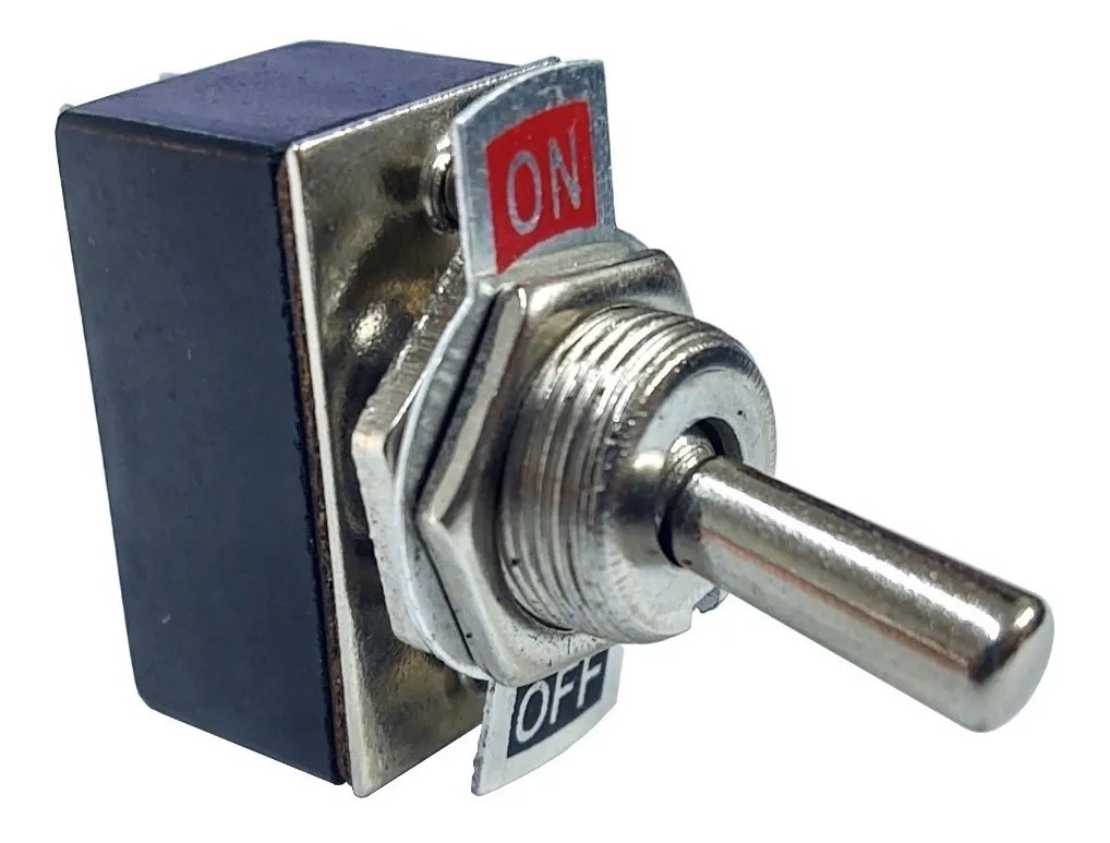 Switch Interruptor Palanca Cola De Rata 2 Patas 1P 1T 4A 125V