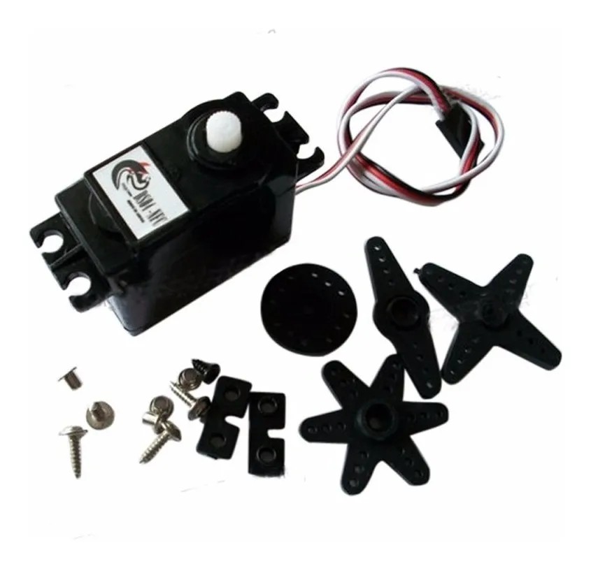 Servomotor De Giro Rotación Continua 360° DS04-NFC 5.5Kg.cm Robótica Arduino PIC RC