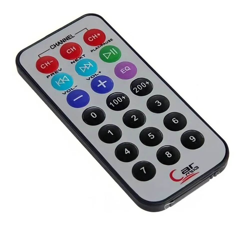 Control Remoto Infrarrojo 38KHz MP3 MP4