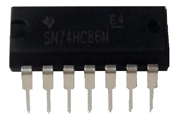 Circuito Integrado Compuertas Lógicas 4 Compuertas XOR 74HC86N 74HC86 7486