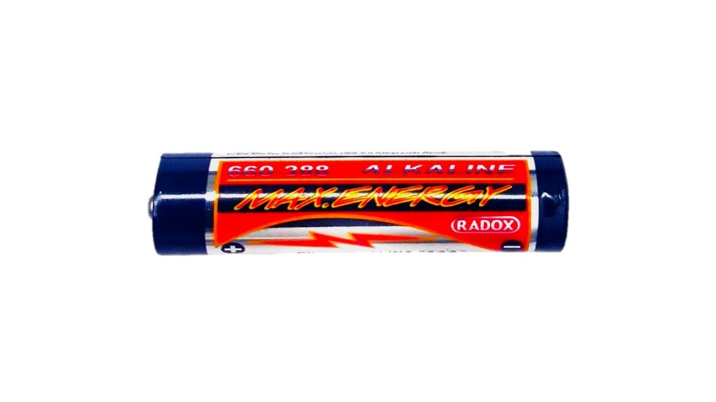 Pila Batería Radox 1.5V AAA Alcalina