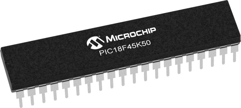 Microcontrolador Microchip PIC18F45K50-I/P 45K50