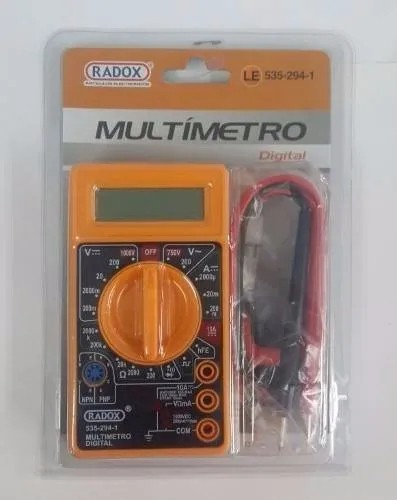 Multímetro Digital Económico Con Zumbador