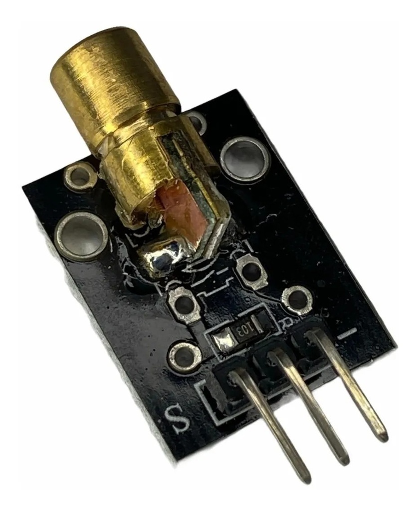 Módulo Láser KY-008 5mW 650nm Arduino Raspberry PIC