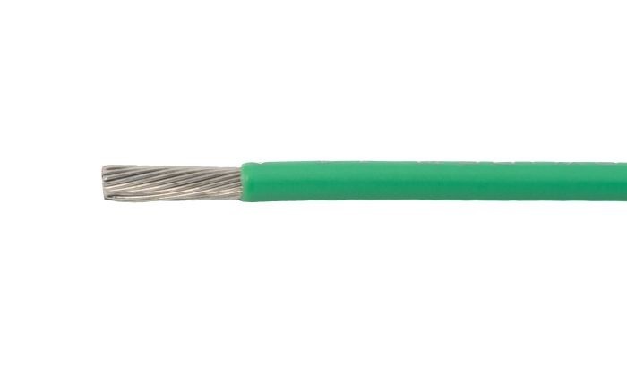 Cable Estañado Calibre 22 Verde.
